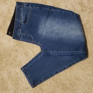 Maurinces jegging jeans with elastic waist